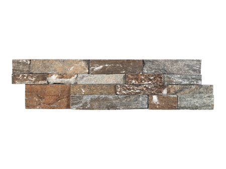 Oak Mountain, 6  x 24  Ledger Panel - Stacked Natural Stone on Sale