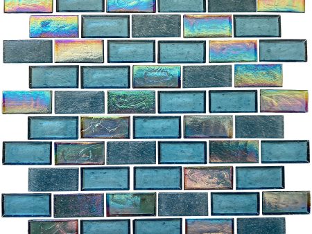 Harbour, 1  x 2  Staggered - Glass Tile Online Hot Sale