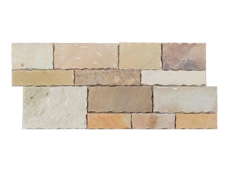 Fossil, 8  x 18  Ledger Panel - Stacked Natural Stone Online