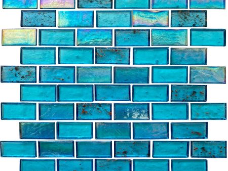 Mahana, 1  x 2  Staggered - Glass Tile For Cheap