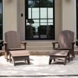 Ledge Lounger Legacy Adirondack Ottoman - Luxury Patio Furniture Supply