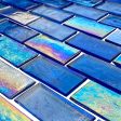 Santorini, 1  x 2  Staggered - Glass Tile Fashion