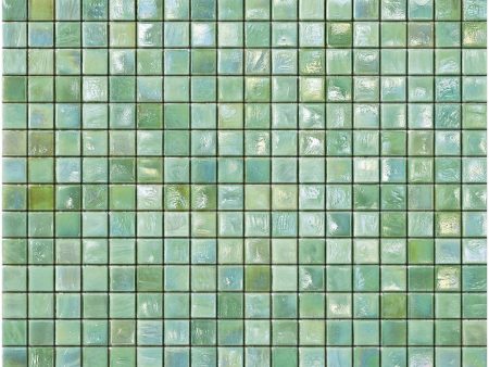 Mint 2, 5 8  x 5 8  - Glass Tile Sale