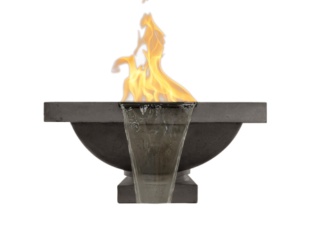 Ibiza Fire Water Bowl - Gas Fire Feature Online Sale