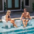 Mibster Chair with White Cupholders (Set of Two) - Luxury Pool Chair Supply