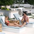 Ledge Lounger Echo Chaise Lounger - Luxury Patio Furniture Supply