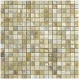 Zinnia 2, 5 8  x 5 8  - Glass Tile Hot on Sale