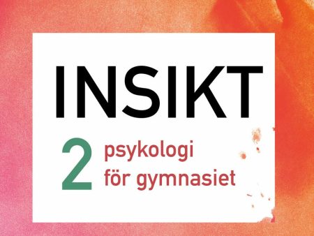 Insikt 2 psykologi för gymnasiet digibok 6 mån ONL Online